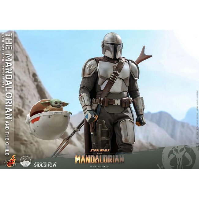 Star Wars The Mandalorian Action Figure 2-Pack 1/4 The Mandalorian & The Child 46 cm