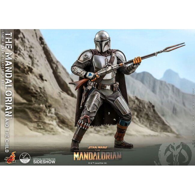 Star Wars The Mandalorian Actionfiguren-Doppelpack 1/4 Der Mandalorianer & Das Kind 46 cm
