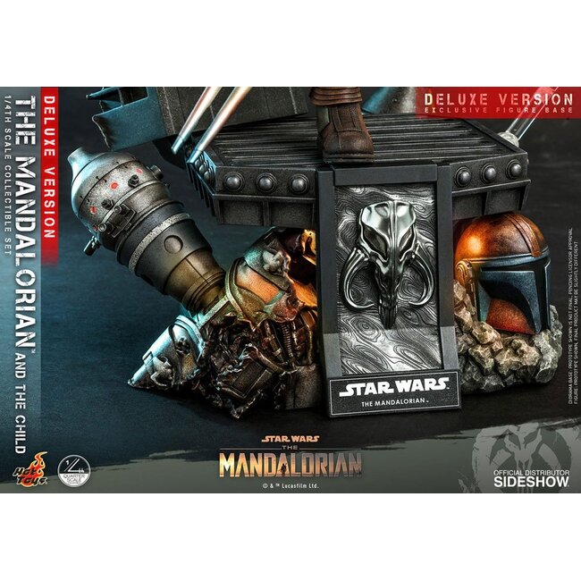 Star Wars The Mandalorian Action Figure 2-Pack 1/4 The Mandalorian & The Child Deluxe 46 cm