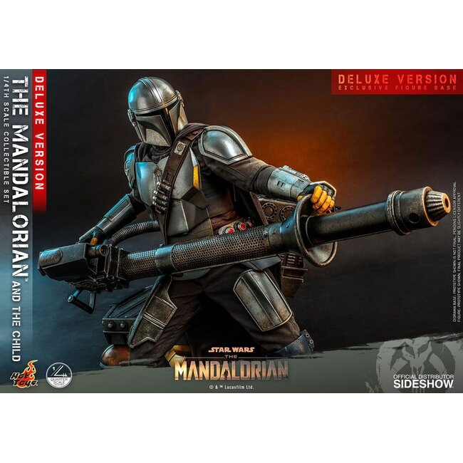 Star Wars The Mandalorian Actionfiguren-Doppelpack 1/4 The Mandalorian & The Child Deluxe 46 cm