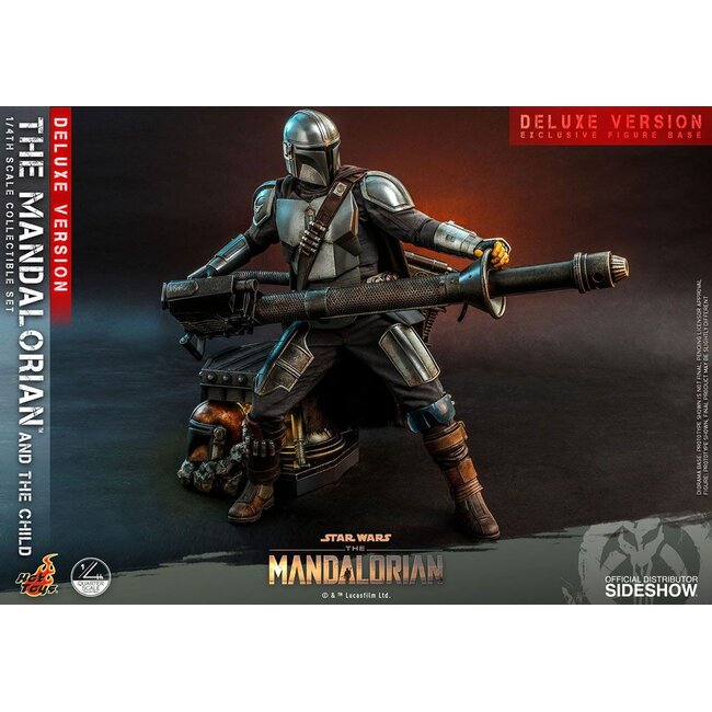 Star Wars The Mandalorian Actionfiguren-Doppelpack 1/4 The Mandalorian & The Child Deluxe 46 cm
