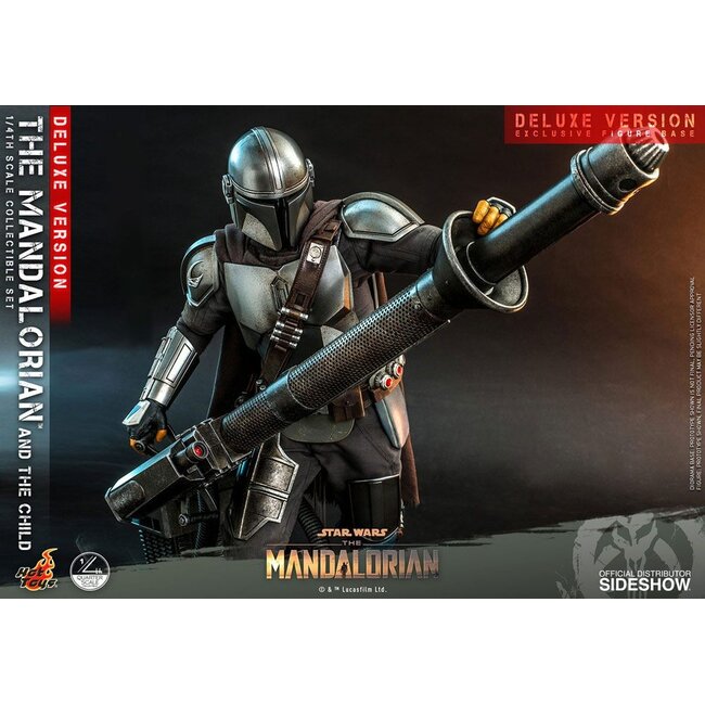 Star Wars The Mandalorian Actionfiguren-Doppelpack 1/4 The Mandalorian & The Child Deluxe 46 cm