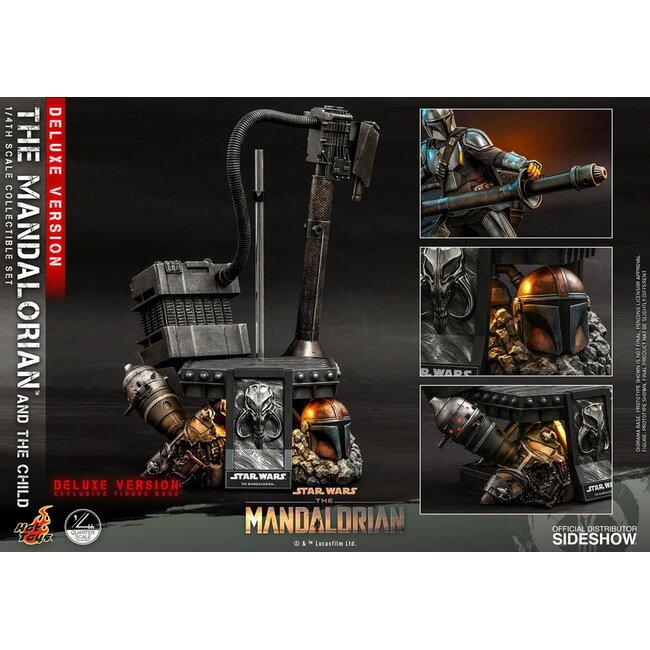 Star Wars The Mandalorian Actionfiguren-Doppelpack 1/4 The Mandalorian & The Child Deluxe 46 cm