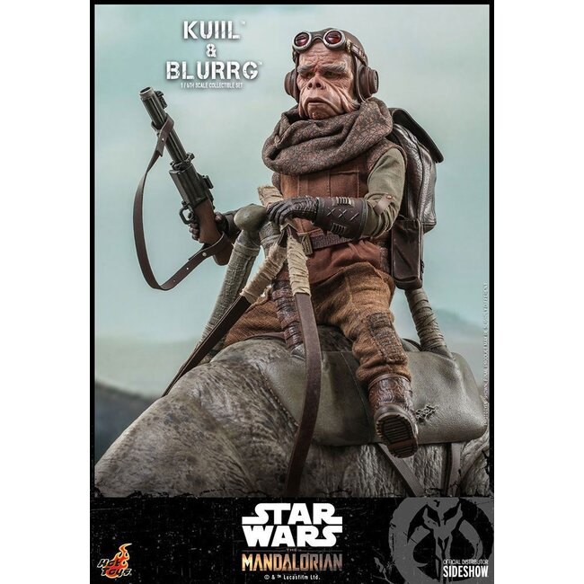 Star Wars The Mandalorian Action Figure 2-Pack 1/6 Kuiil & Blurrg 37 cm