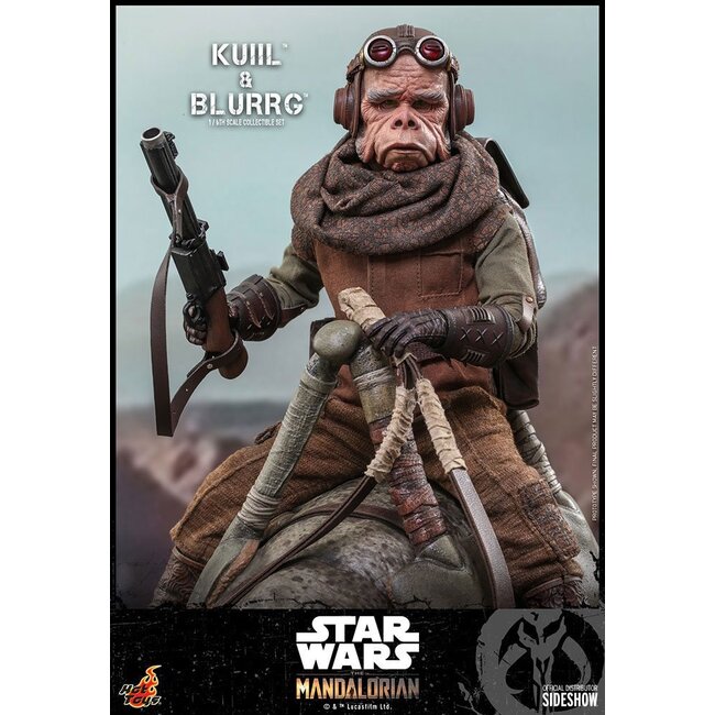 Star Wars The Mandalorian Actionfiguren-Doppelpack 1/6 Kuiil & Blurrg 37 cm