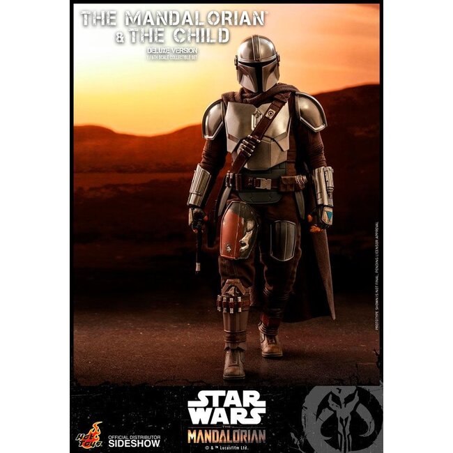 Star Wars The Mandalorian Actionfiguren-Doppelpack 1/6 The Mandalorian & The Child Deluxe 30 cm