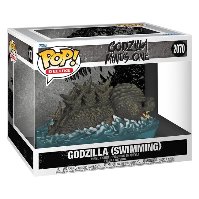 Godzilla POP! Deluxe Vinylfigur Godzilla (schwimmend) 9 cm