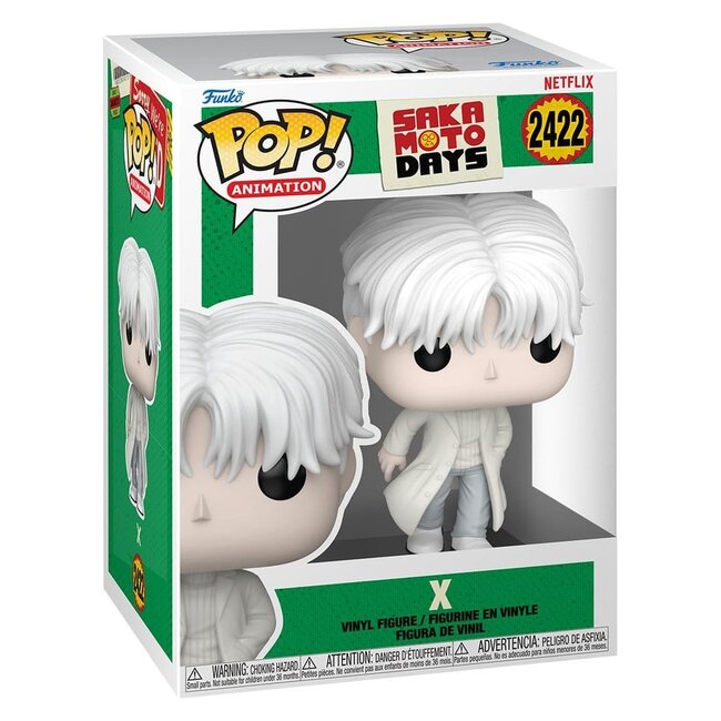 Sakamoto Days POP! Animation Vinyl Figure Kei "X" 9 cm