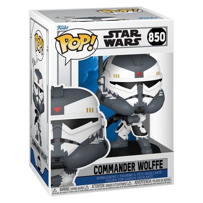 Star Wars Animation POP! Vinylfigur Comm Wolffe 9 cm