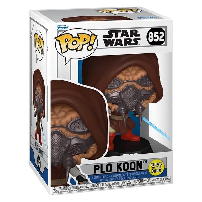 Star Wars Animation POP! Vinylfigur Plo Koon (GW) 9 cm