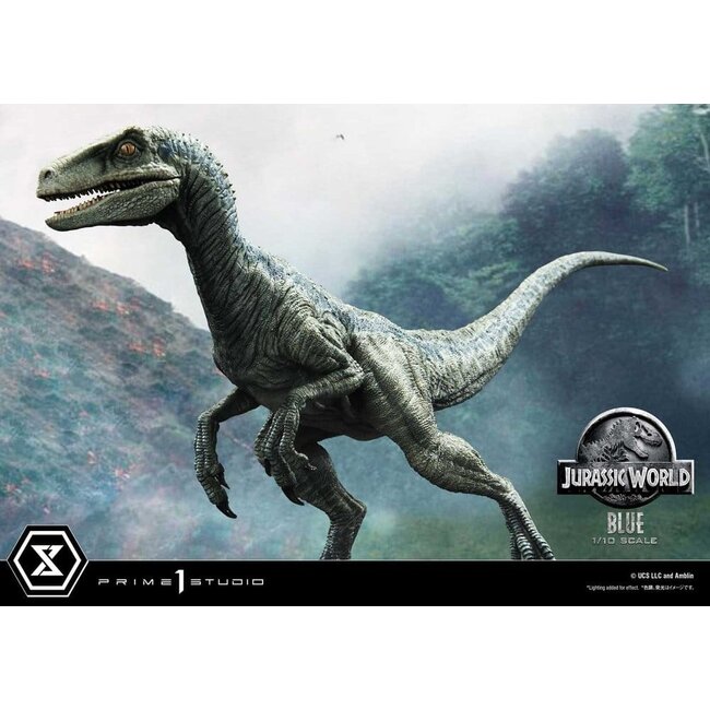 Jurassic World (Film) Prime Collectible Figures Statue 1/10 Blue 17 cm