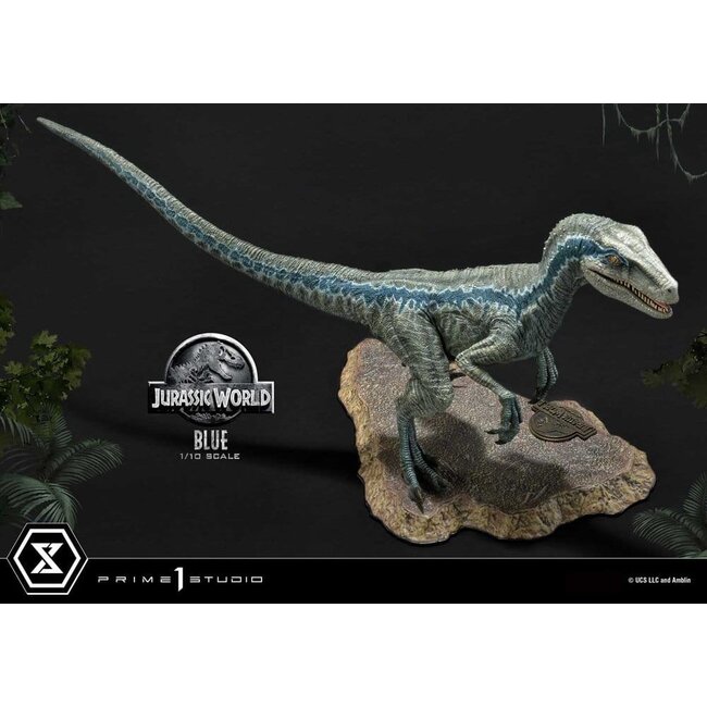 Jurassic World (Film) Prime Sammlerfigur Statue 1/10 Blau 17 cm