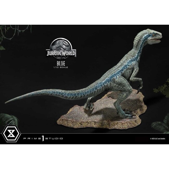 Jurassic World (Film) Prime Collectible Figures Statue 1/10 Blue 17 cm