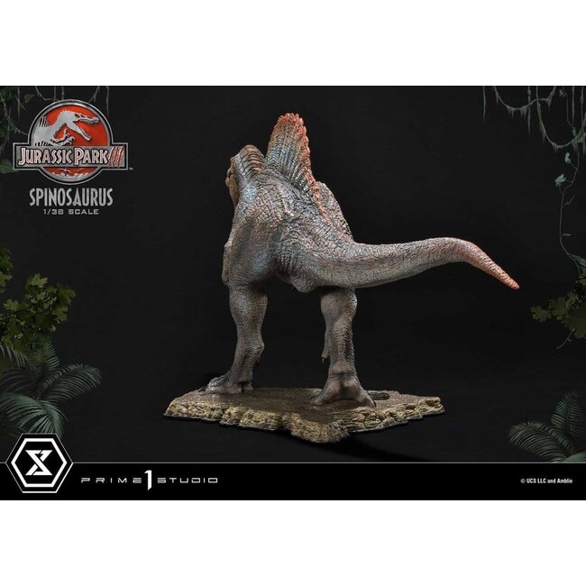 Jurassic Park III (Film) Prime Sammlerfigur Statue 1/38 Spinosaurus 24 cm