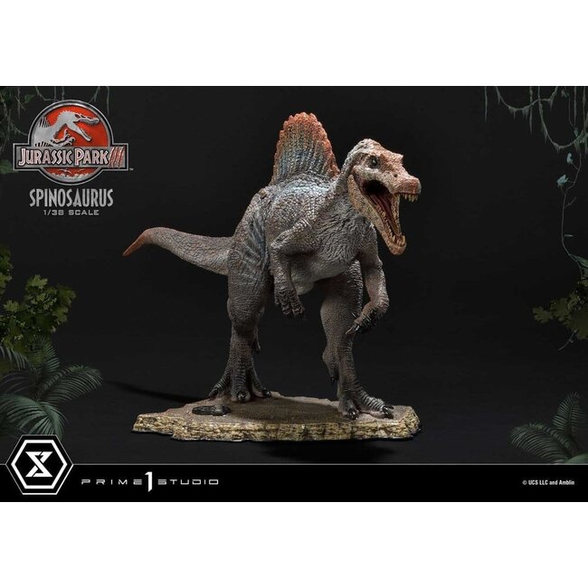 Jurassic Park III (Film) Prime Sammlerfigur Statue 1/38 Spinosaurus 24 cm