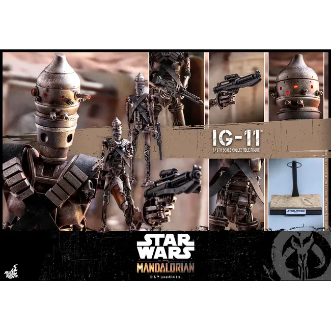 Star Wars The Mandalorian Action Figure 1/6 IG-11 36 cm