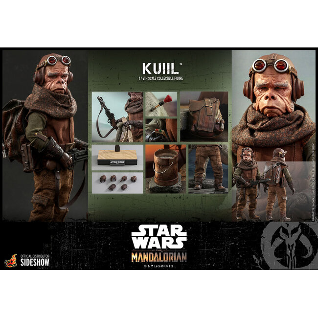 Star Wars The Mandalorian Action Figure 1/6 Kuiil 25 cm