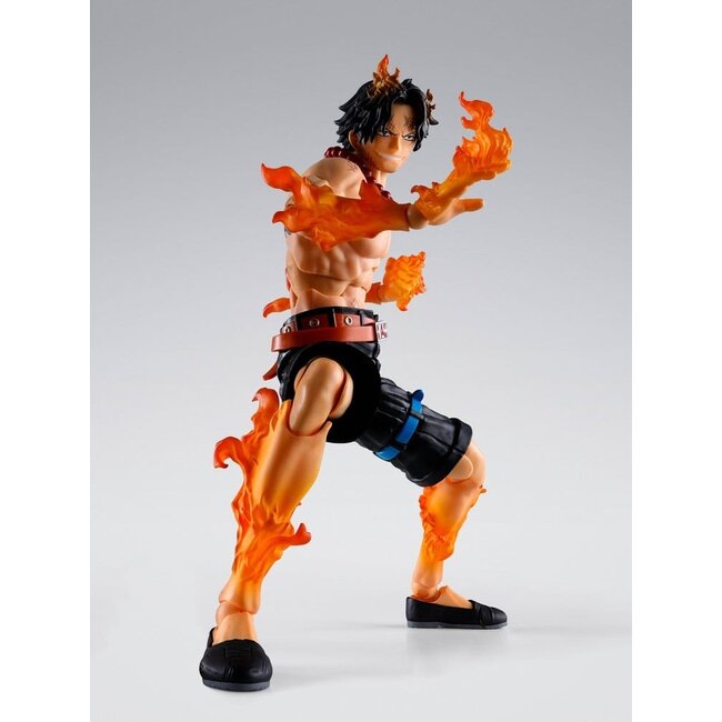 One Piece SH Figuarts Actionfigur Portgas D. Ace -Marineford- 16 cm