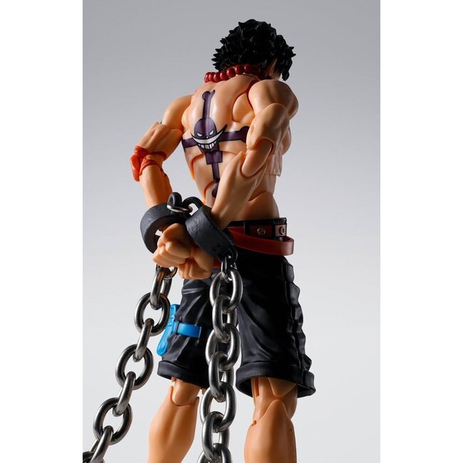 One Piece SH Figuarts Actionfigur Portgas D. Ace -Marineford- 16 cm