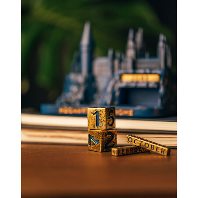 Harry Potter 3D perpetual Calendar Hogwarts