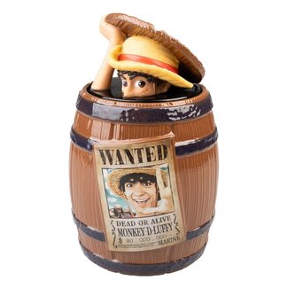 Grupo Erik One Piece Cookie Jar Wanted Monkey D. Luffy