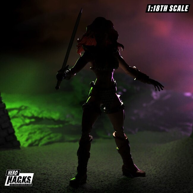 Red Sonja Hero HACKS Actionfigur Red Sonja
