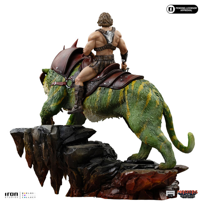 Masters of the Universe (2026) Art Scale Statue 1/10 He-Man and Battle Cat 33 cm