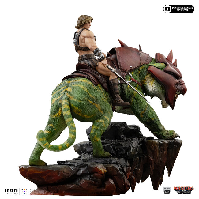 Masters of the Universe (2026) Art Scale Statue 1/10 He-Man and Battle Cat 33 cm