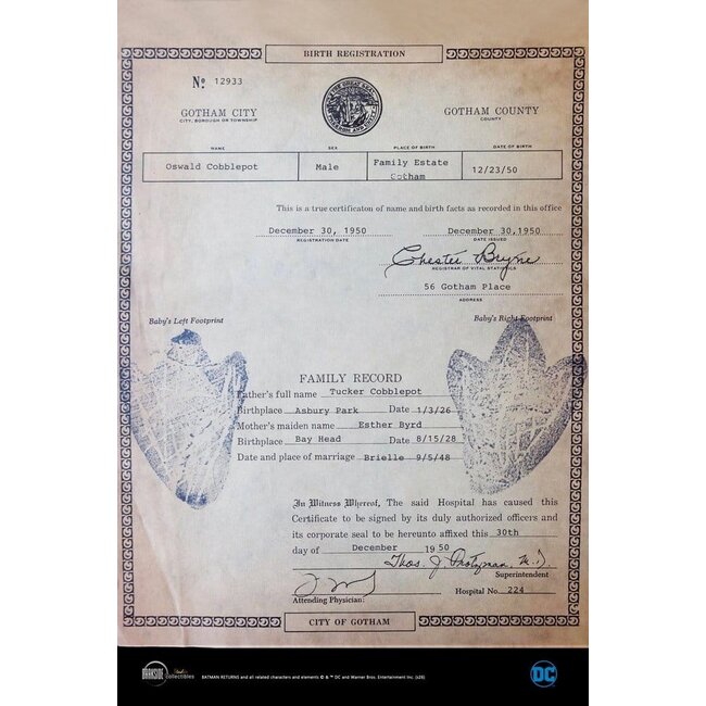 Batman Returns QS Series Statue 1/4 The Penguin 30th Anniversary Edition 50 cm