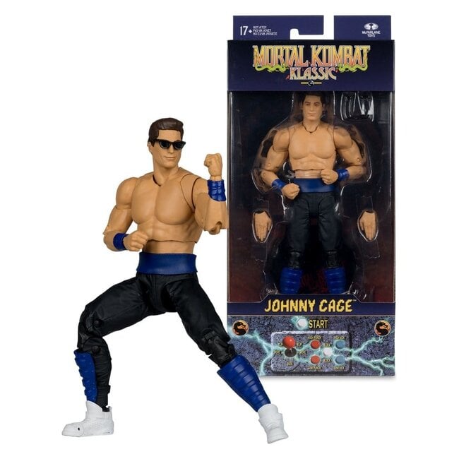Mortal Kombat Klassics Action Figure Johnny Cage 19 cm