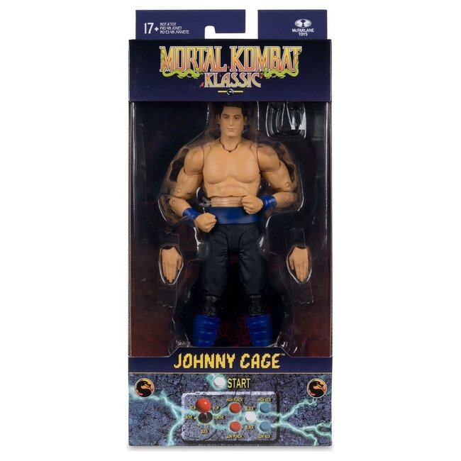 Mortal Kombat Klassics Action Figure Johnny Cage 19 cm