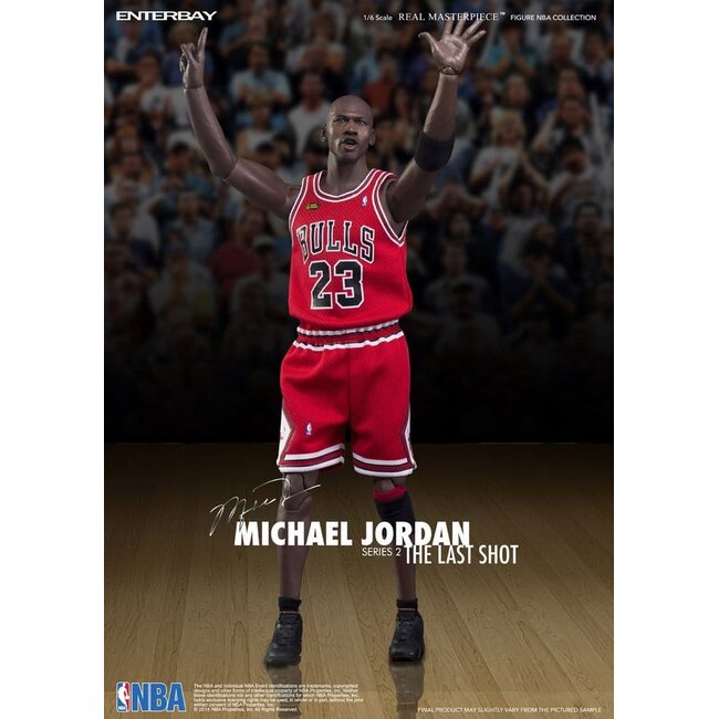 NBA Collection Real Masterpiece Action Figure 1/6 Michael Jordan Series 2 (Road Jersey Edition) 33 cm