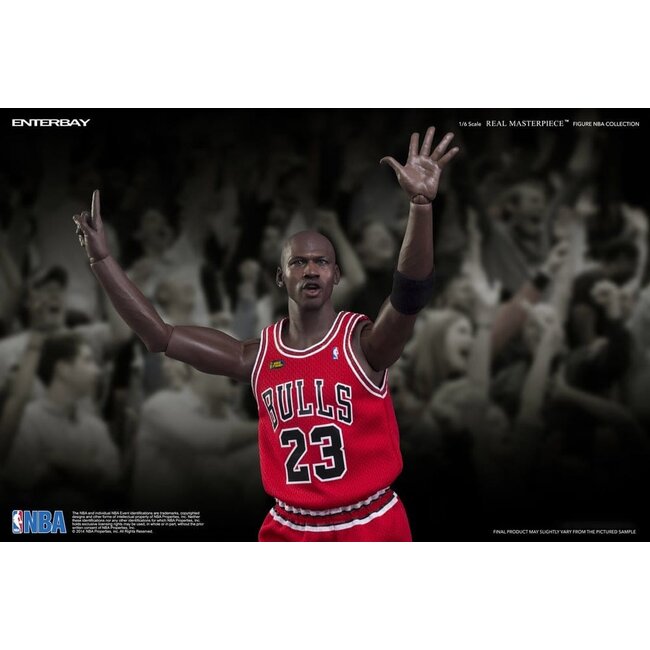 NBA Collection Real Masterpiece Action Figure 1/6 Michael Jordan Series 2 (Road Jersey Edition) 33 cm