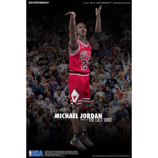 NBA Collection Real Masterpiece Action Figure 1/6 Michael Jordan Series 2 (Road Jersey Edition) 33 cm