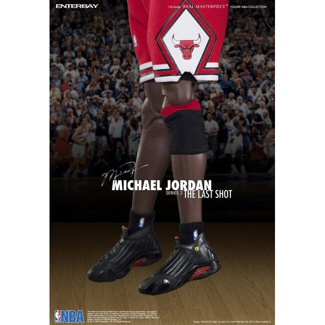 NBA Collection Real Masterpiece Action Figure 1/6 Michael Jordan Series 2 (Road Jersey Edition) 33 cm