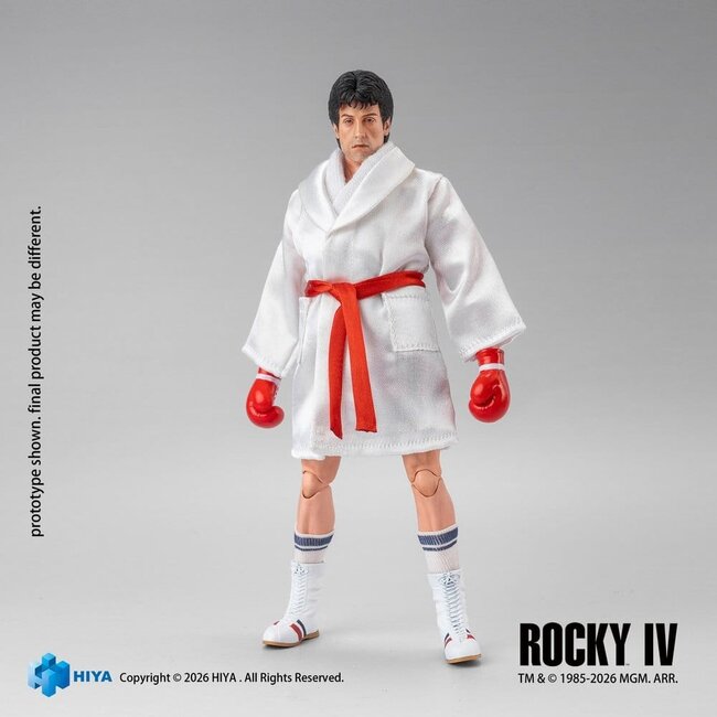 Rocky IV Exquisite Super Series Action Figure 1/12 Rocky Boxer Version 16 cm