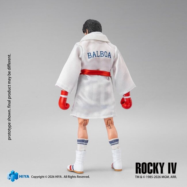 Rocky IV Exquisite Super Series Actionfigur 1/12 Rocky Boxer Version 16 cm