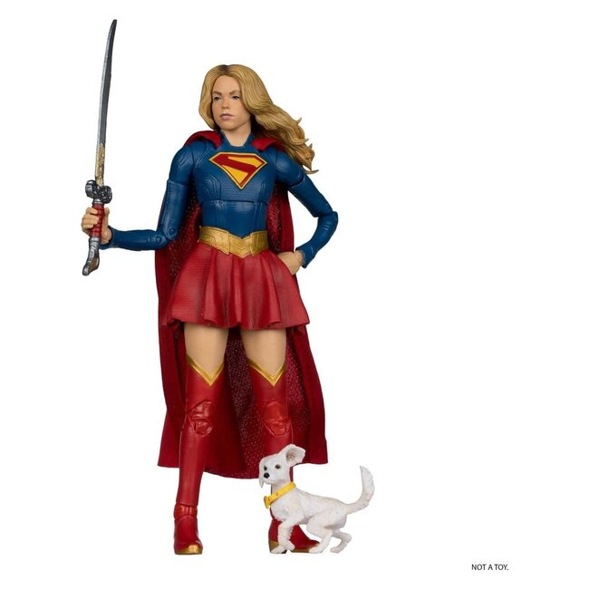 Supergirl (2026) DC Theatical Deluxe Edition Actionfigur Supergirl & Baby Krypto 17 cm