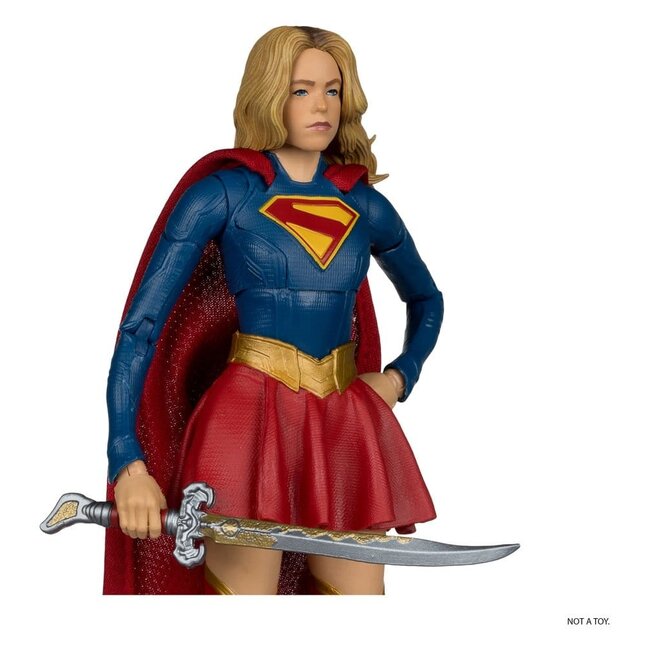 Supergirl (2026) DC Theatrical Deluxe Edition Action Figure Supergirl & Baby Krypto 17 cm