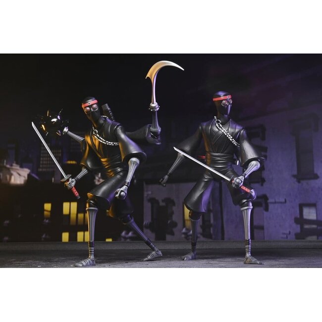 Teenage Mutant Ninja Turtles (Zeichentrickserie von 2012) 2er-Pack Actionfiguren Footbots 18 cm