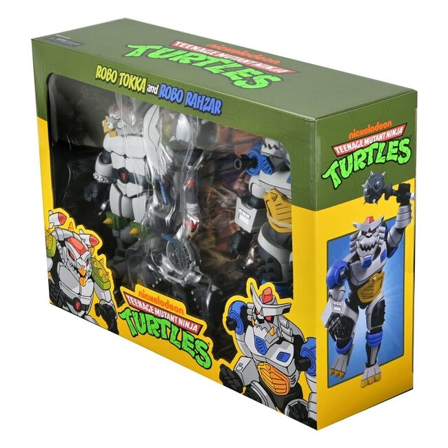 Teenage Mutant Ninja Turtles (1987 Cartoon) 2-Pack Action Figures Robo Tokka and Rahzar 18 cm
