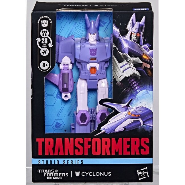 The Transformers: The Movie Studio Series Voyager Class Action Figure Cyclonus 20 cm
