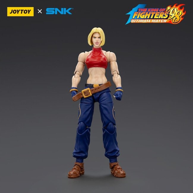 De King of Fighters '98 Ultimate Match actiefiguur Blue Mary 11 cm