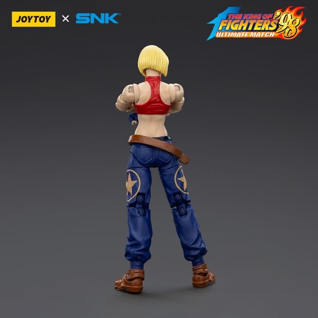 De King of Fighters '98 Ultimate Match actiefiguur Blue Mary 11 cm