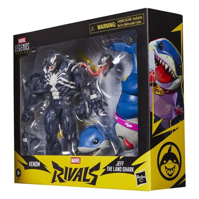 Marvel Rivals Marvel Legends Actionfiguren-Doppelpack: Venom & Jeff der Landhai (15 cm)