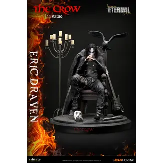 Infinite Statue De Crow Eric Draven Luxury Eternal Edition 1/4 Plus Format Statue