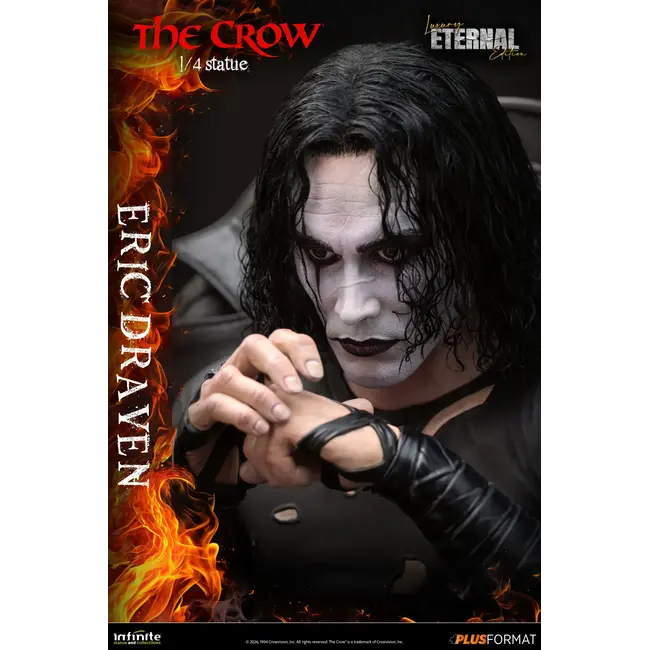 The Crow Eric Draven Luxury Eternal Edition 1/4 Plus Format Statue
