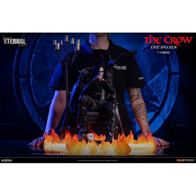 The Crow Eric Draven Luxury Eternal Edition 1/4 Plus Format Statue
