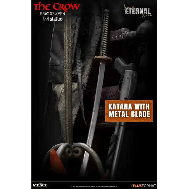 The Crow Eric Draven Luxury Eternal Edition 1/4 Plus Format Statue