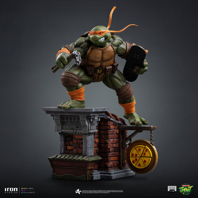 Teenage Mutant Ninja Turtles Art Scale 1/10 Michelangelo Unleashed 24 cm